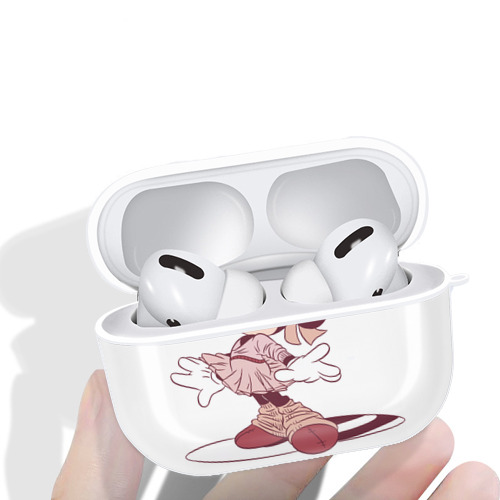 ミッキーマウス Mickey Mouse 【AirPods Pro用】ハードシェル保護ケース 耐衝撃・防指紋・カラビナ付き商品仕様