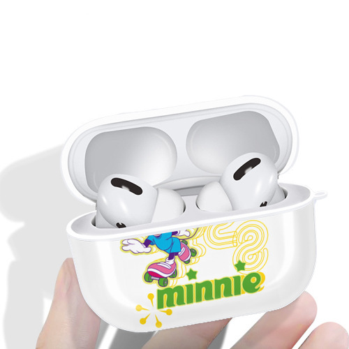 ミッキーマウス Mickey Mouse 【AirPods Pro用】ハードシェル保護ケース 耐衝撃・防指紋・カラビナ付き商品仕様