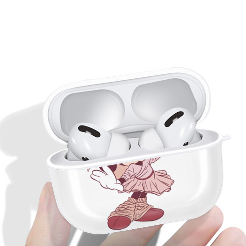 ミッキーマウス Mickey Mouse 【AirPods Pro用】ハードシェル保護ケース 耐衝撃・防指紋・カラビナ付き商品仕様