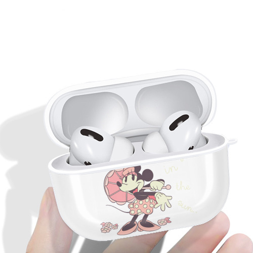 ミッキーマウス Mickey Mouse 【AirPods Pro用】ハードシェル保護ケース 耐衝撃・防指紋・カラビナ付き商品仕様