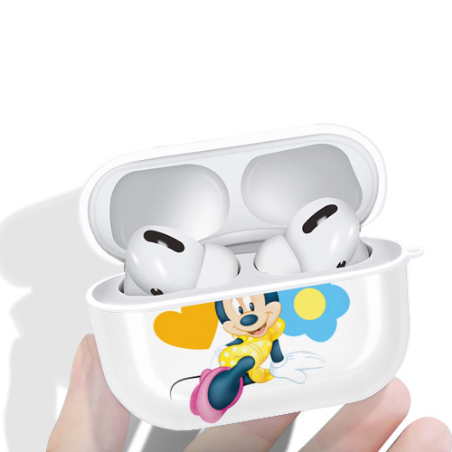 ミッキーマウス Mickey Mouse 【AirPods Pro用】ハードシェル保護ケース 耐衝撃・防指紋・カラビナ付き商品仕様