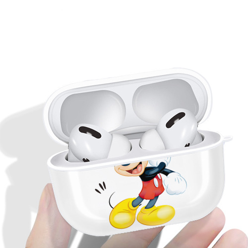 ミッキーマウス Mickey Mouse 【AirPods Pro用】ハードシェル保護ケース 耐衝撃・防指紋・カラビナ付き商品仕様