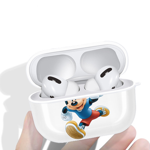 ミッキーマウス Mickey Mouse 【AirPods Pro用】ハードシェル保護ケース 耐衝撃・防指紋・カラビナ付き商品仕様