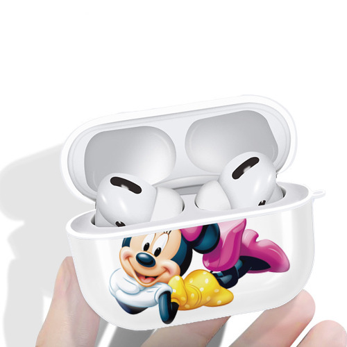 ミッキーマウス Mickey Mouse 【AirPods Pro用】ハードシェル保護ケース 耐衝撃・防指紋・カラビナ付き商品仕様