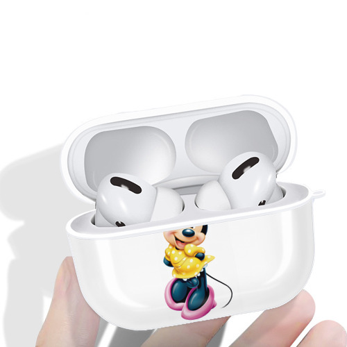 ミッキーマウス Mickey Mouse 【AirPods Pro用】ハードシェル保護ケース 耐衝撃・防指紋・カラビナ付き商品仕様