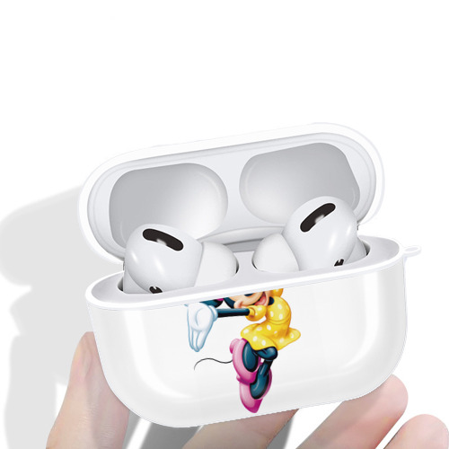 ミッキーマウス Mickey Mouse 【AirPods Pro用】ハードシェル保護ケース 耐衝撃・防指紋・カラビナ付き商品仕様