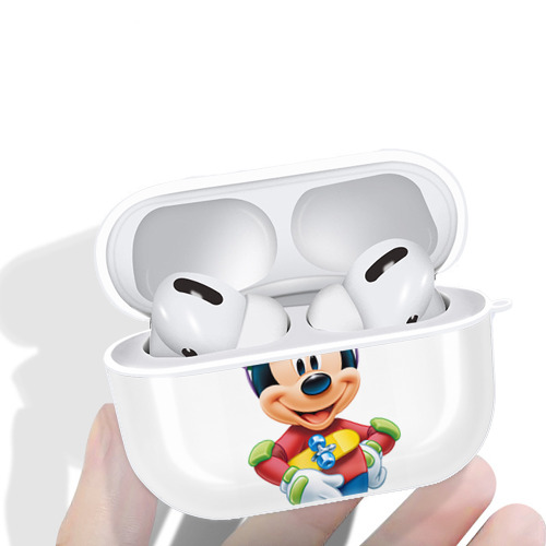 ミッキーマウス Mickey Mouse 【AirPods Pro用】ハードシェル保護ケース 耐衝撃・防指紋・カラビナ付き商品仕様