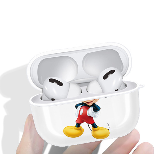 ミッキーマウス Mickey Mouse 【AirPods Pro用】ハードシェル保護ケース 耐衝撃・防指紋・カラビナ付き商品仕様