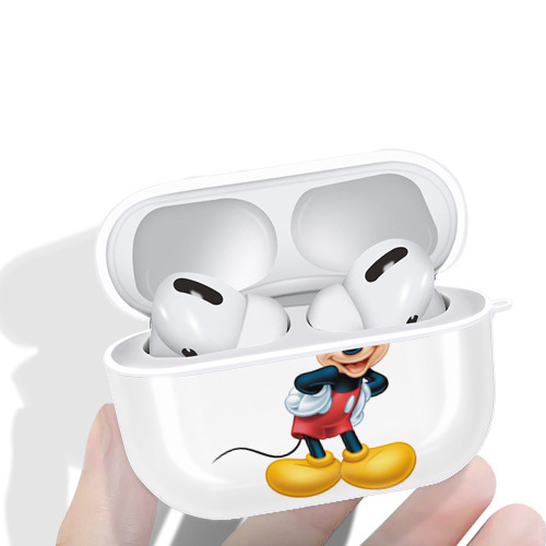 ミッキーマウス Mickey Mouse 【AirPods Pro用】ハードシェル保護ケース 耐衝撃・防指紋・カラビナ付き商品仕様