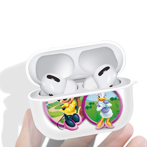 ミッキーマウス Mickey Mouse 【AirPods Pro用】ハードシェル保護ケース 耐衝撃・防指紋・カラビナ付き商品仕様