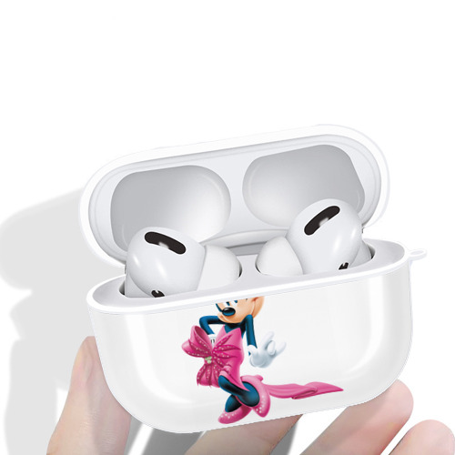 ミッキーマウス Mickey Mouse 【AirPods Pro用】ハードシェル保護ケース 耐衝撃・防指紋・カラビナ付き商品仕様