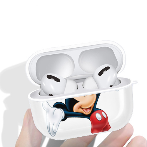 ミッキーマウス Mickey Mouse 【AirPods Pro用】ハードシェル保護ケース 耐衝撃・防指紋・カラビナ付き商品仕様