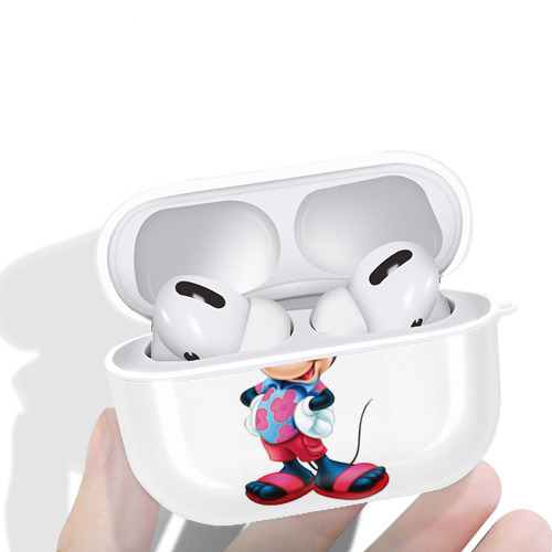 ミッキーマウス Mickey Mouse 【AirPods Pro用】ハードシェル保護ケース 耐衝撃・防指紋・カラビナ付き商品仕様