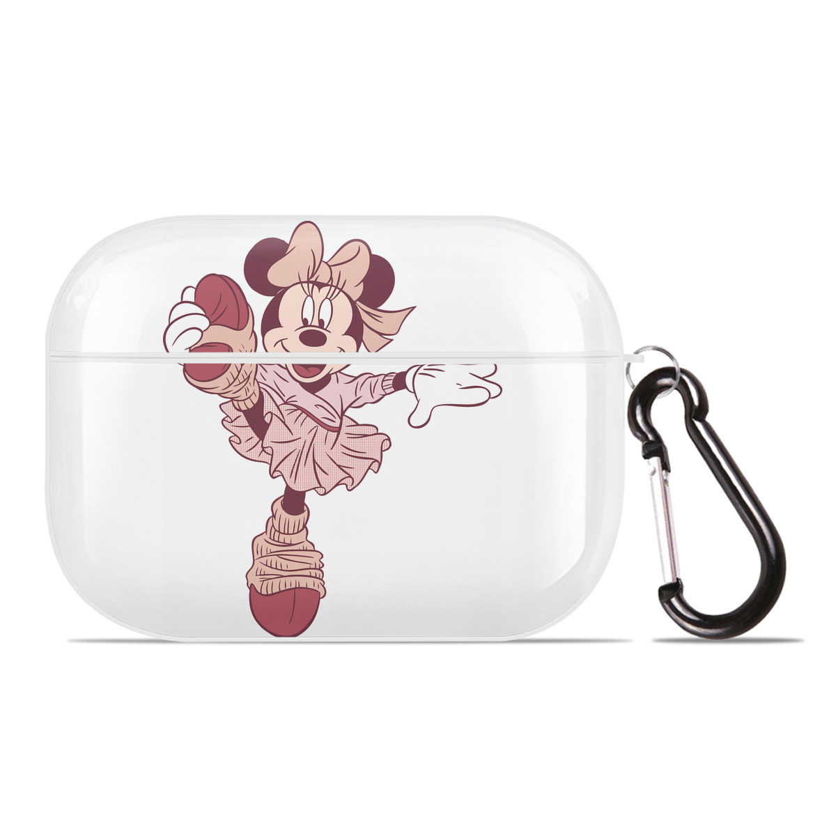 （画像用） ミッキーマウス Mickey Mouse 【AirPods Pro用】ハードシェル保護ケース 耐衝撃・防指紋・カラビナ付き商品仕様