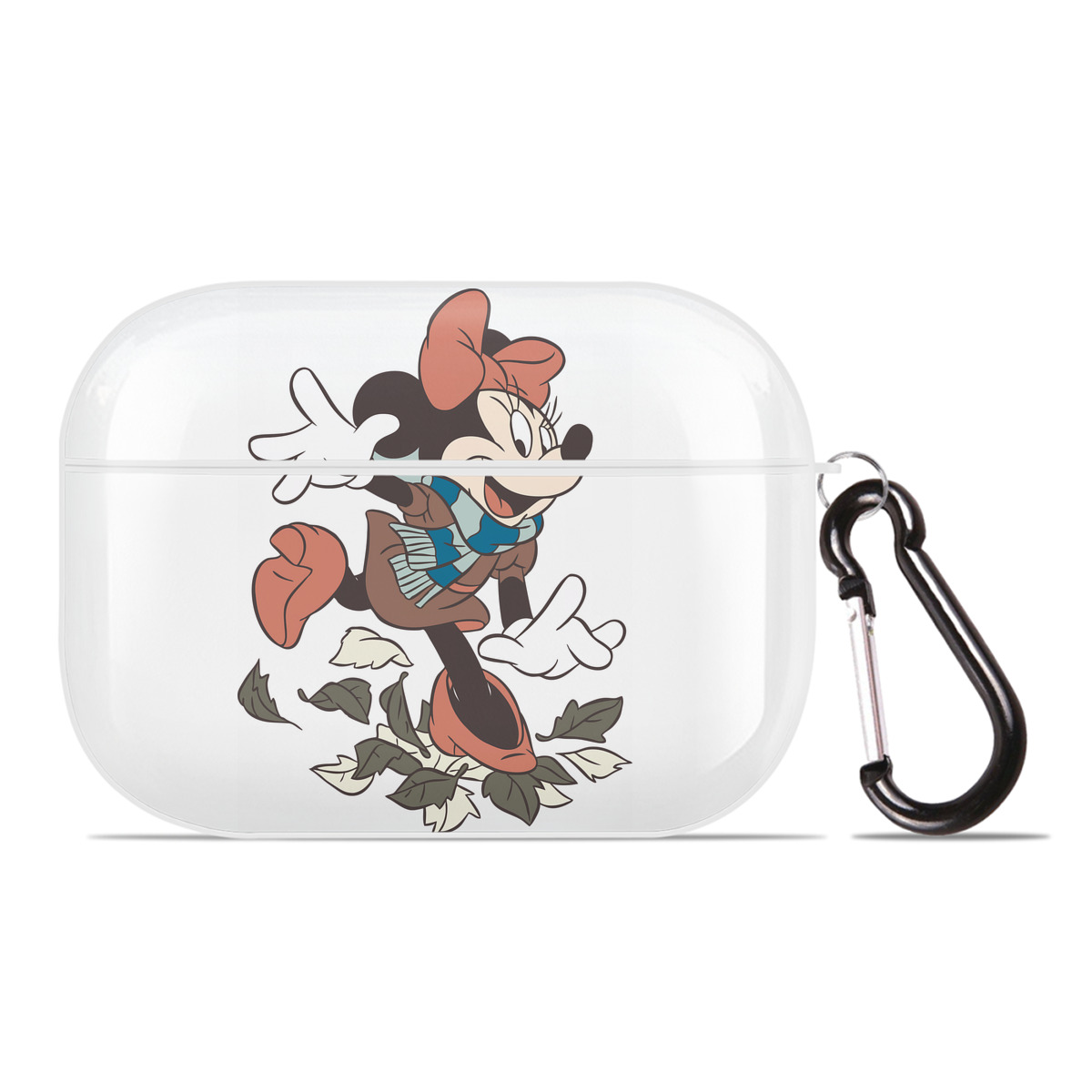 （画像用） ミッキーマウス Mickey Mouse 【AirPods Pro用】ハードシェル保護ケース 耐衝撃・防指紋・カラビナ付き商品仕様