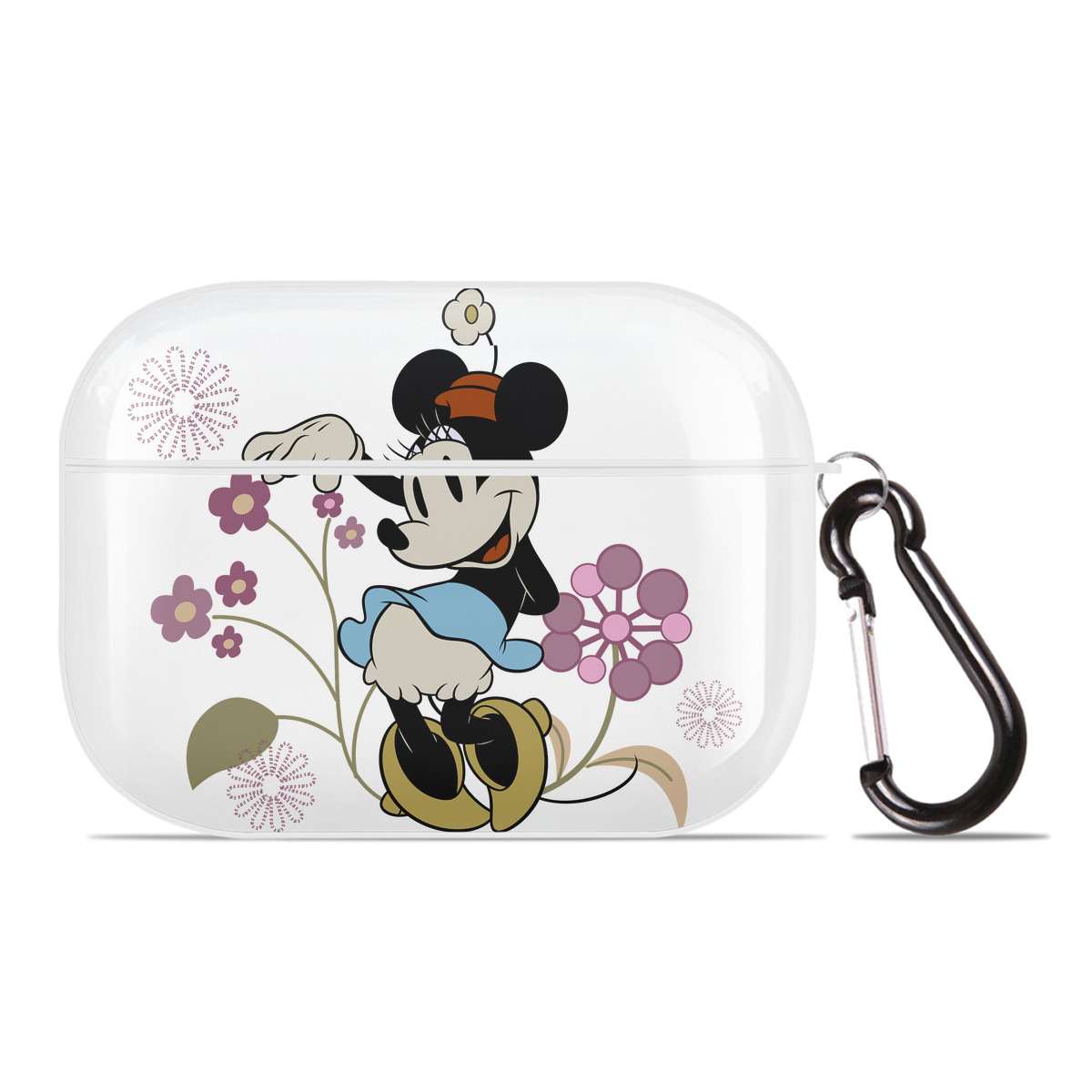（画像用） ミッキーマウス Mickey Mouse 【AirPods Pro用】ハードシェル保護ケース 耐衝撃・防指紋・カラビナ付き商品仕様