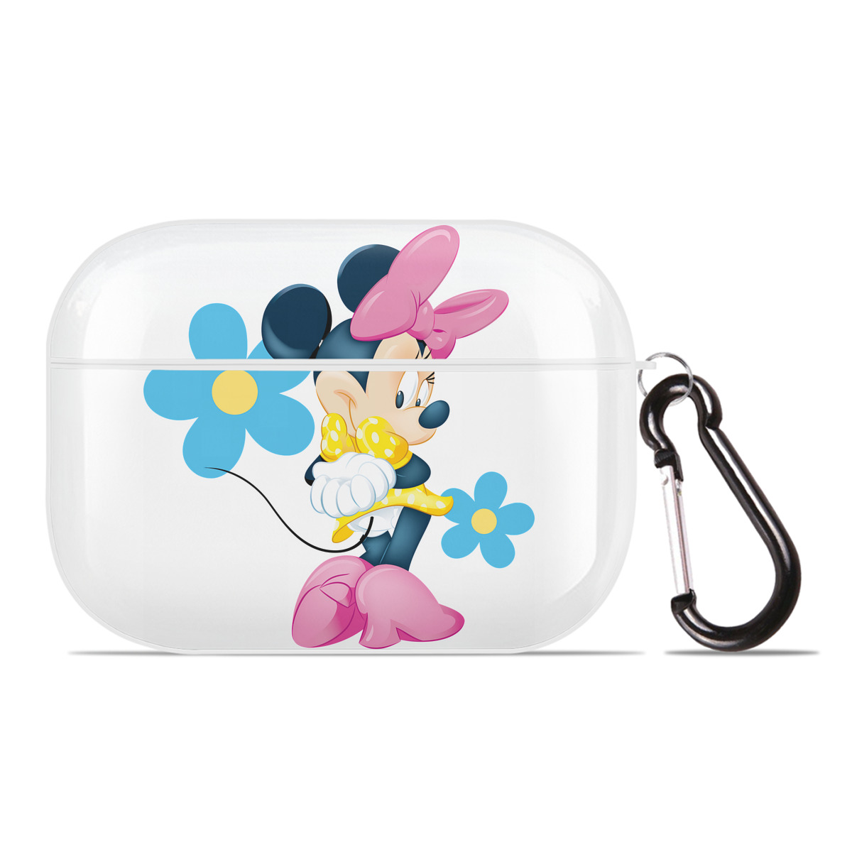 （画像用） ミッキーマウス Mickey Mouse 【AirPods Pro用】ハードシェル保護ケース 耐衝撃・防指紋・カラビナ付き商品仕様
