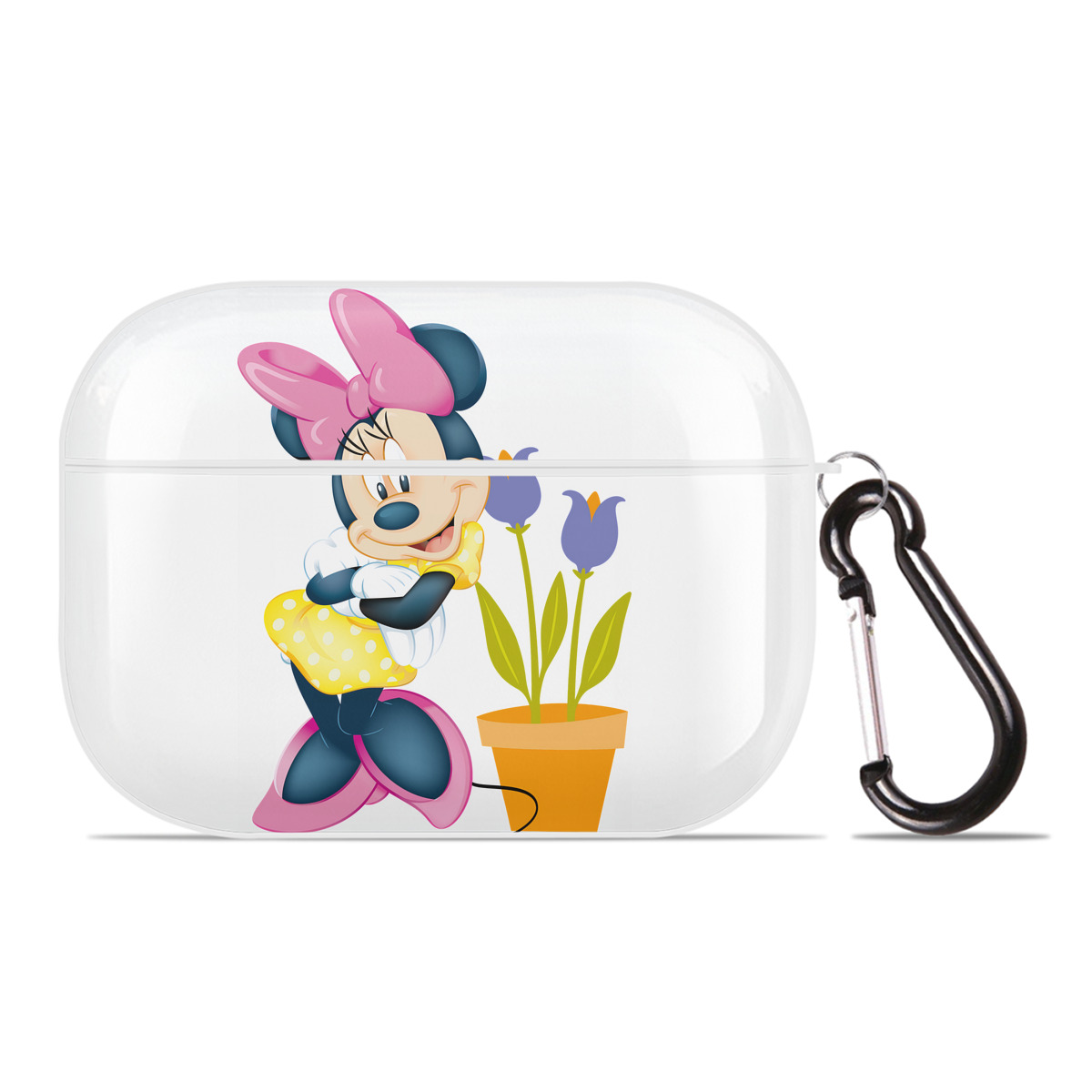 （画像用） ミッキーマウス Mickey Mouse 【AirPods Pro用】ハードシェル保護ケース 耐衝撃・防指紋・カラビナ付き商品仕様