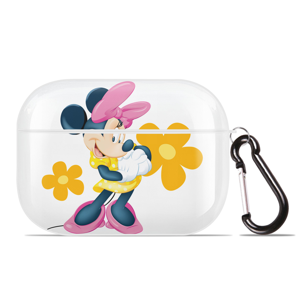 （画像用） ミッキーマウス Mickey Mouse 【AirPods Pro用】ハードシェル保護ケース 耐衝撃・防指紋・カラビナ付き商品仕様