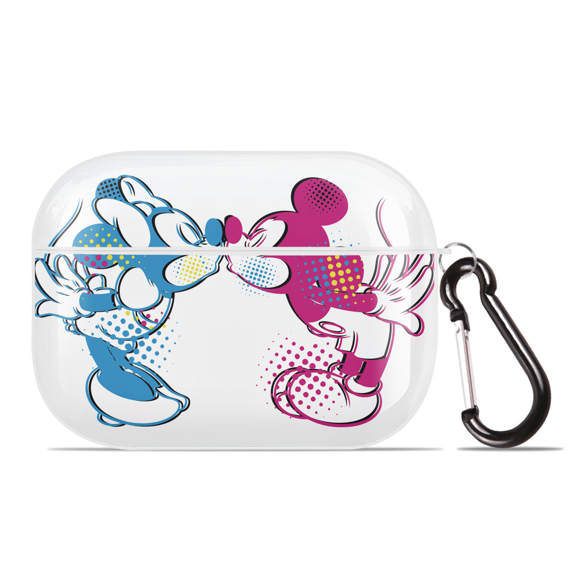 （画像用） ミッキーマウス Mickey Mouse 【AirPods Pro用】ハードシェル保護ケース 耐衝撃・防指紋・カラビナ付き商品仕様