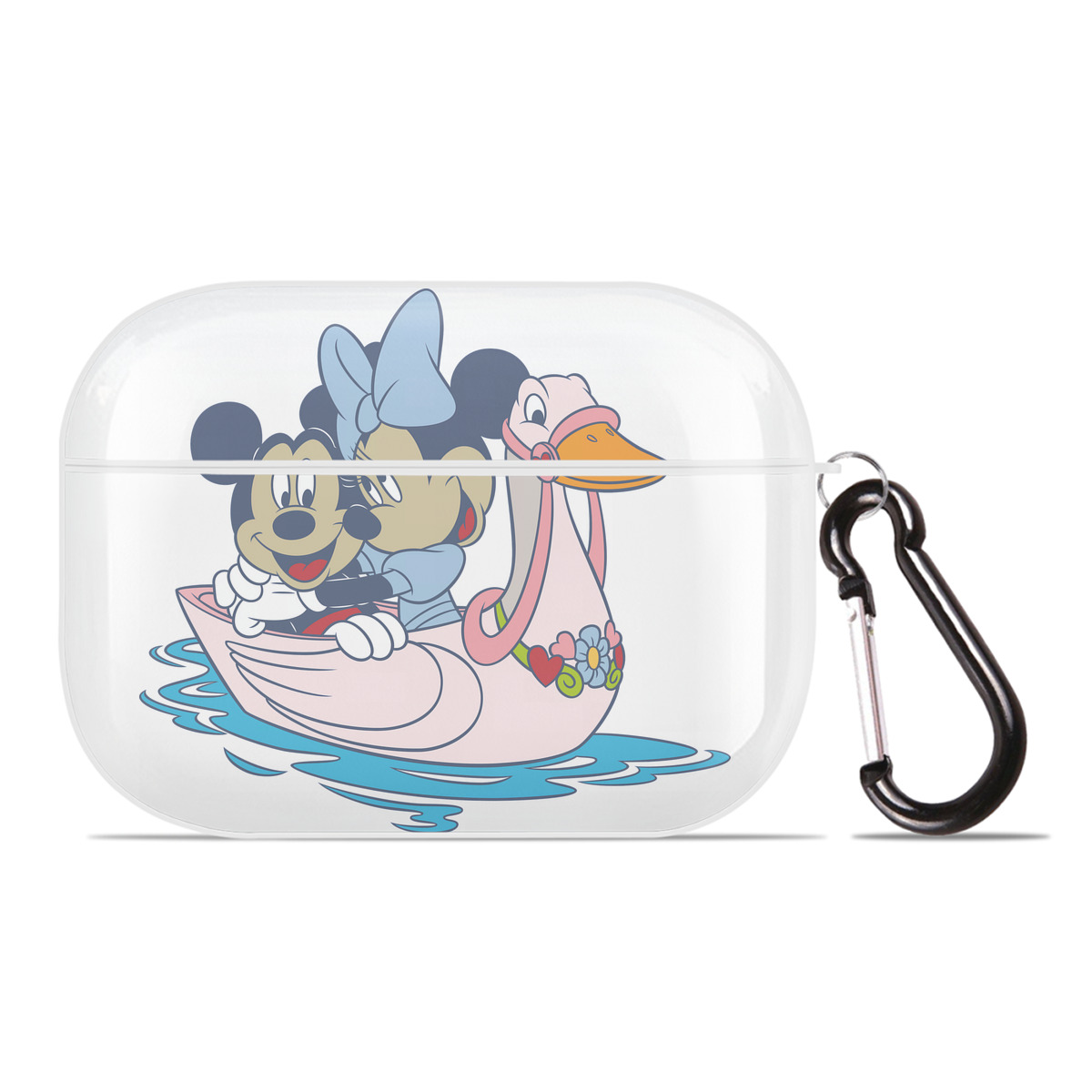 （画像用） ミッキーマウス Mickey Mouse 【AirPods Pro用】ハードシェル保護ケース 耐衝撃・防指紋・カラビナ付き商品仕様