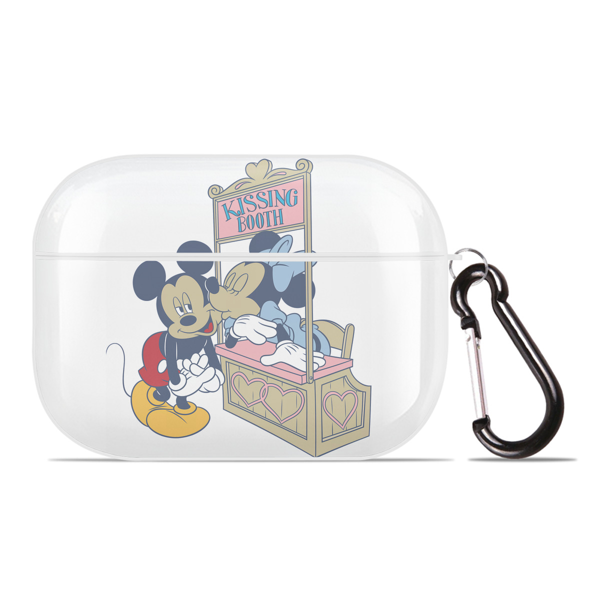 （画像用） ミッキーマウス Mickey Mouse 【AirPods Pro用】ハードシェル保護ケース 耐衝撃・防指紋・カラビナ付き商品仕様