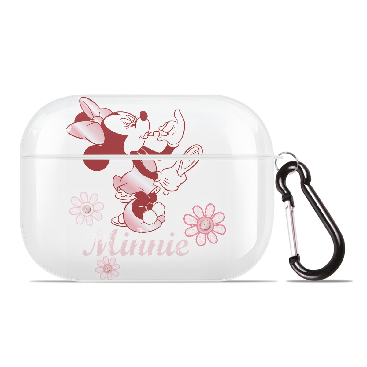 （画像用） ミッキーマウス Mickey Mouse 【AirPods Pro用】ハードシェル保護ケース 耐衝撃・防指紋・カラビナ付き商品仕様