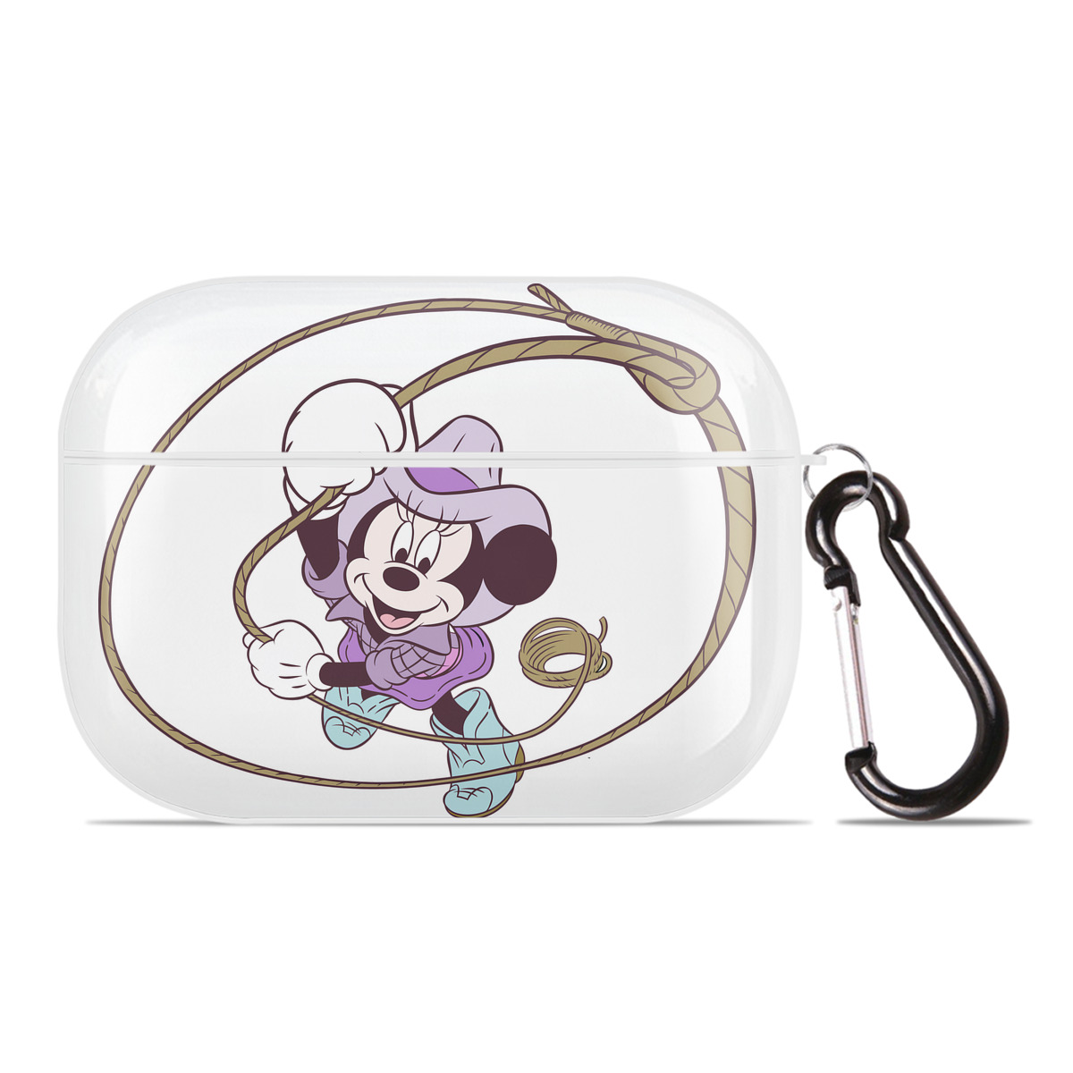 （画像用） ミッキーマウス Mickey Mouse 【AirPods Pro用】ハードシェル保護ケース 耐衝撃・防指紋・カラビナ付き商品仕様