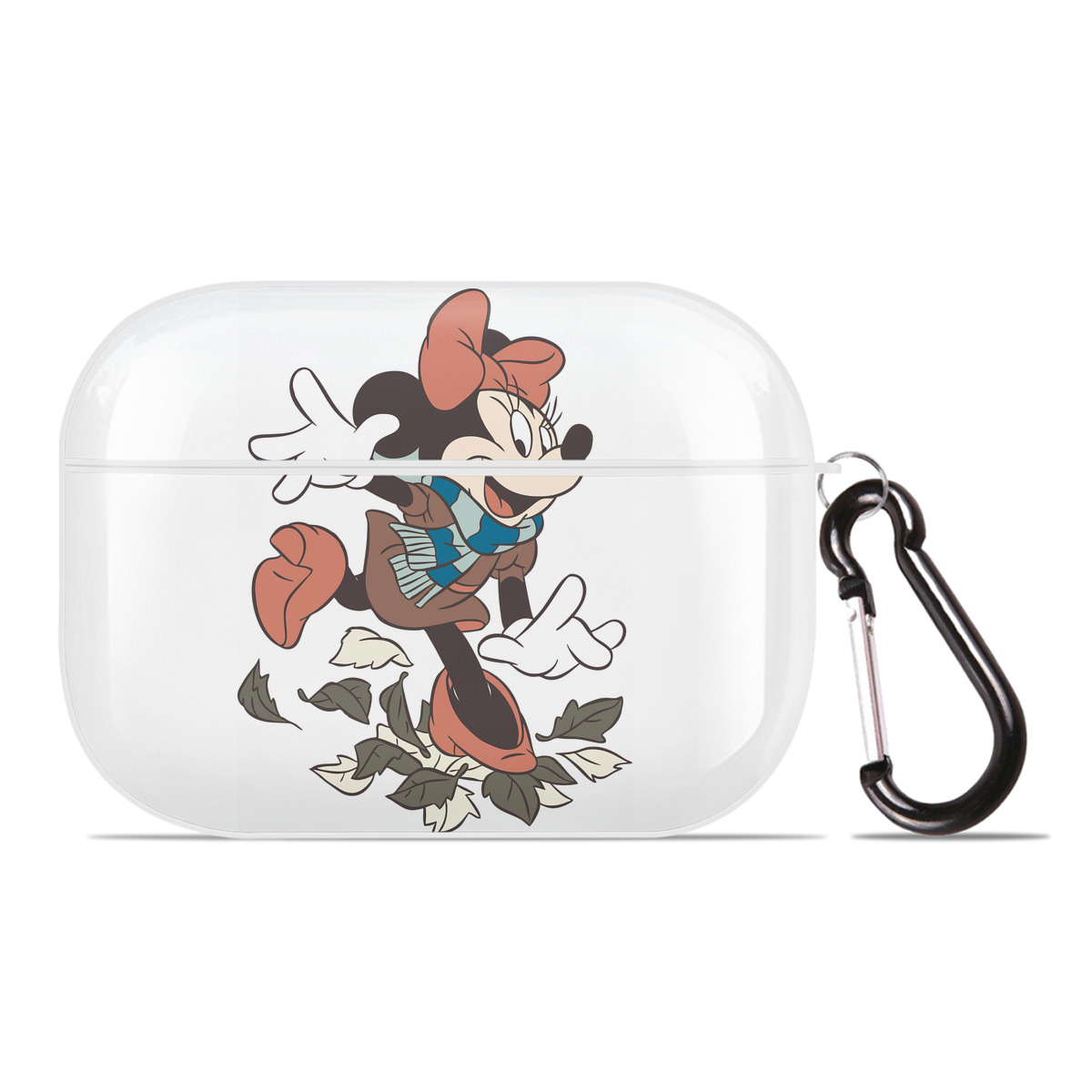 （画像用） ミッキーマウス Mickey Mouse 【AirPods Pro用】ハードシェル保護ケース 耐衝撃・防指紋・カラビナ付き商品仕様