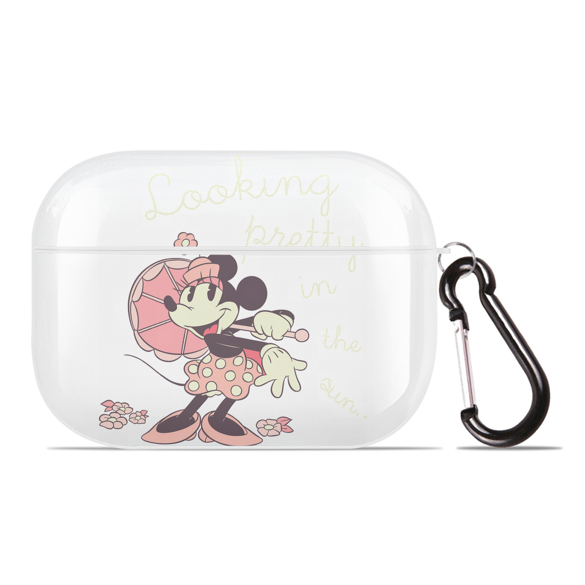 （画像用） ミッキーマウス Mickey Mouse 【AirPods Pro用】ハードシェル保護ケース 耐衝撃・防指紋・カラビナ付き商品仕様