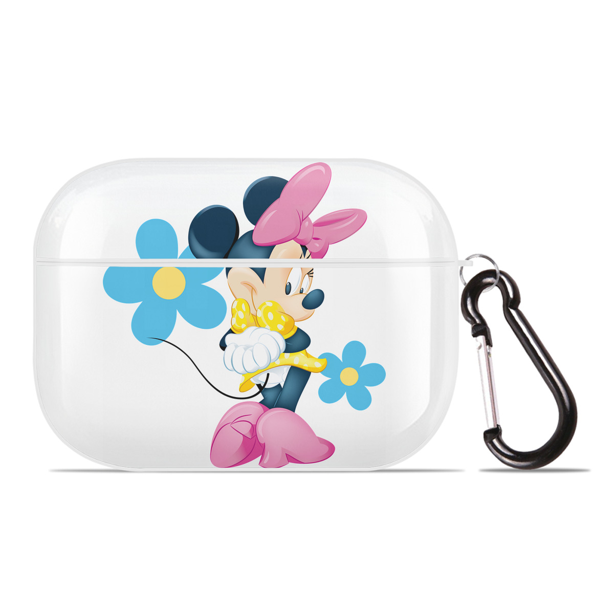 （画像用） ミッキーマウス Mickey Mouse 【AirPods Pro用】ハードシェル保護ケース 耐衝撃・防指紋・カラビナ付き商品仕様
