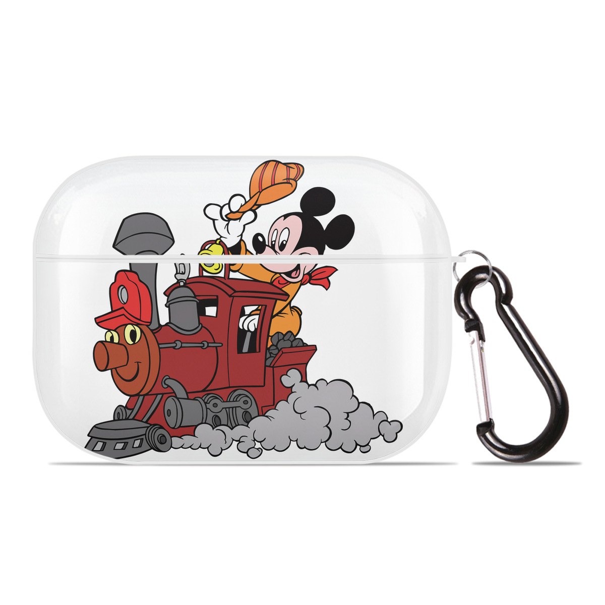 （画像用） ミッキーマウス Mickey Mouse 【AirPods Pro用】ハードシェル保護ケース 耐衝撃・防指紋・カラビナ付き商品仕様