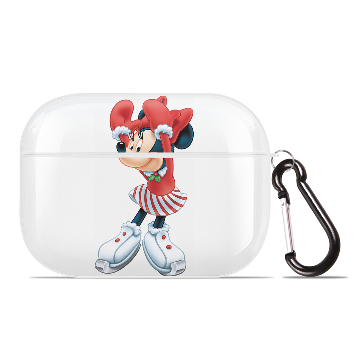 （画像用） ミッキーマウス Mickey Mouse 【AirPods Pro用】ハードシェル保護ケース 耐衝撃・防指紋・カラビナ付き商品仕様