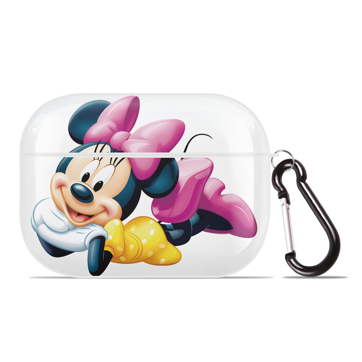 （画像用） ミッキーマウス Mickey Mouse 【AirPods Pro用】ハードシェル保護ケース 耐衝撃・防指紋・カラビナ付き商品仕様
