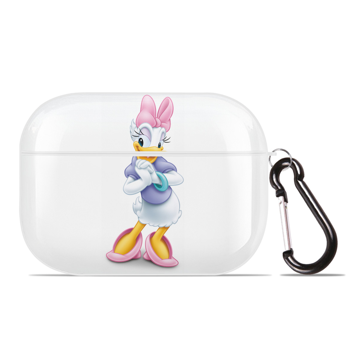 （画像用） ミッキーマウス Mickey Mouse 【AirPods Pro用】ハードシェル保護ケース 耐衝撃・防指紋・カラビナ付き商品仕様