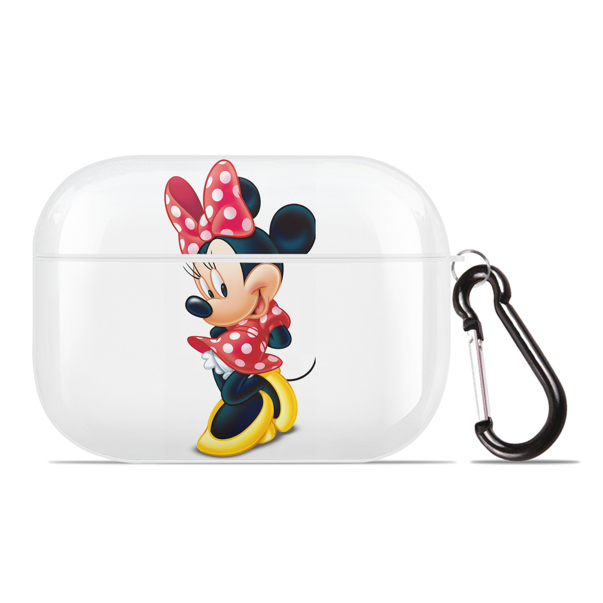 （画像用） ミッキーマウス Mickey Mouse 【AirPods Pro用】ハードシェル保護ケース 耐衝撃・防指紋・カラビナ付き商品仕様
