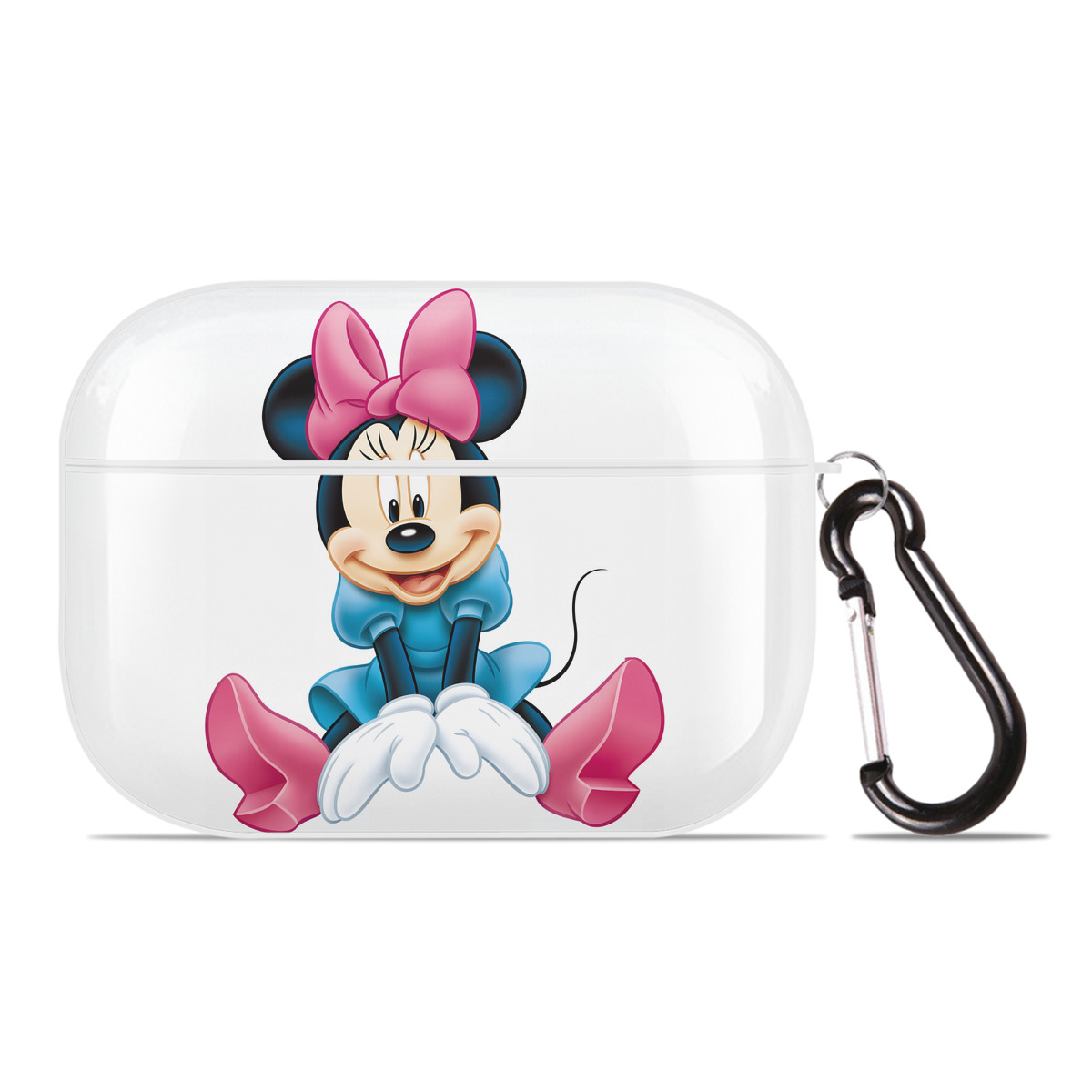（画像用） ミッキーマウス Mickey Mouse 【AirPods Pro用】ハードシェル保護ケース 耐衝撃・防指紋・カラビナ付き商品仕様