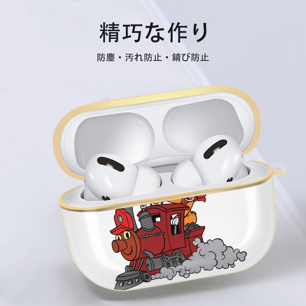 ミッキーマウス Mickey Mouse 【AirPods Pro用】ハードシェル保護ケース｜耐衝撃・防指紋・カラビナ付き商品仕様