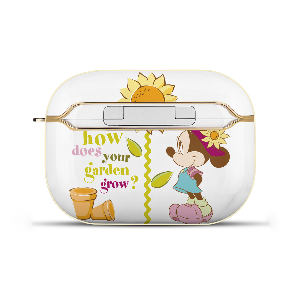（画像用） ミッキーマウス Mickey Mouse 【AirPods Pro用】ハードシェル保護ケース｜耐衝撃・防指紋・カラビナ付き商品仕様