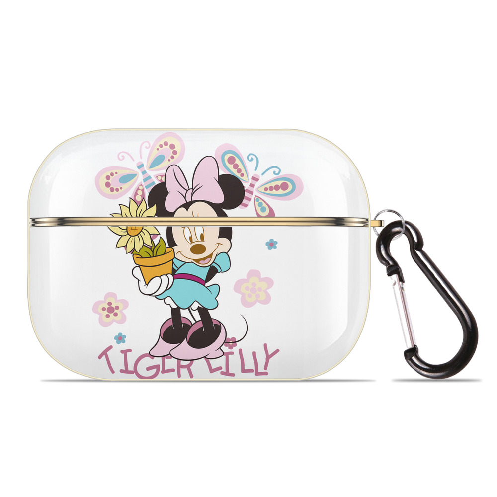 （画像用） ミッキーマウス Mickey Mouse 【AirPods Pro用】ハードシェル保護ケース｜耐衝撃・防指紋・カラビナ付き商品仕様