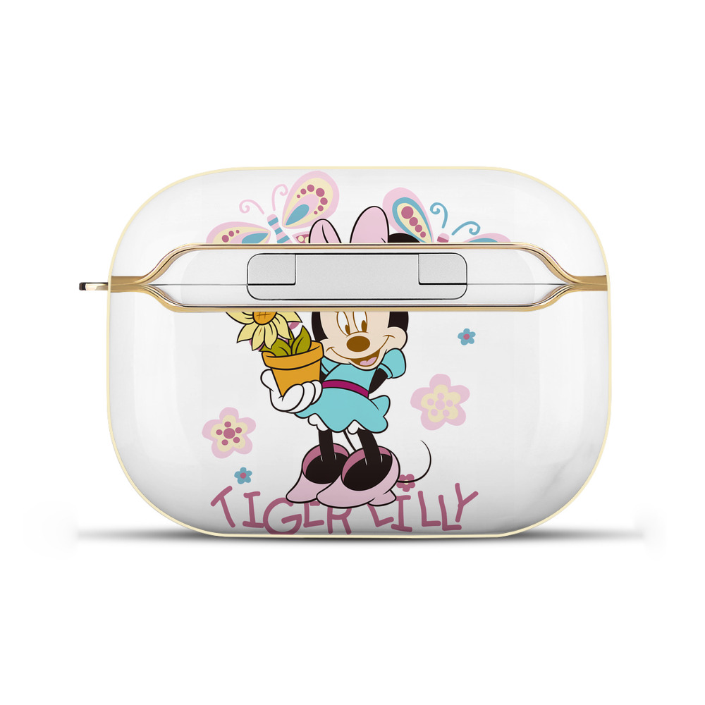 （画像用） ミッキーマウス Mickey Mouse 【AirPods Pro用】ハードシェル保護ケース｜耐衝撃・防指紋・カラビナ付き商品仕様