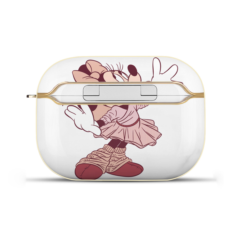 （画像用） ミッキーマウス Mickey Mouse 【AirPods Pro用】ハードシェル保護ケース｜耐衝撃・防指紋・カラビナ付き商品仕様