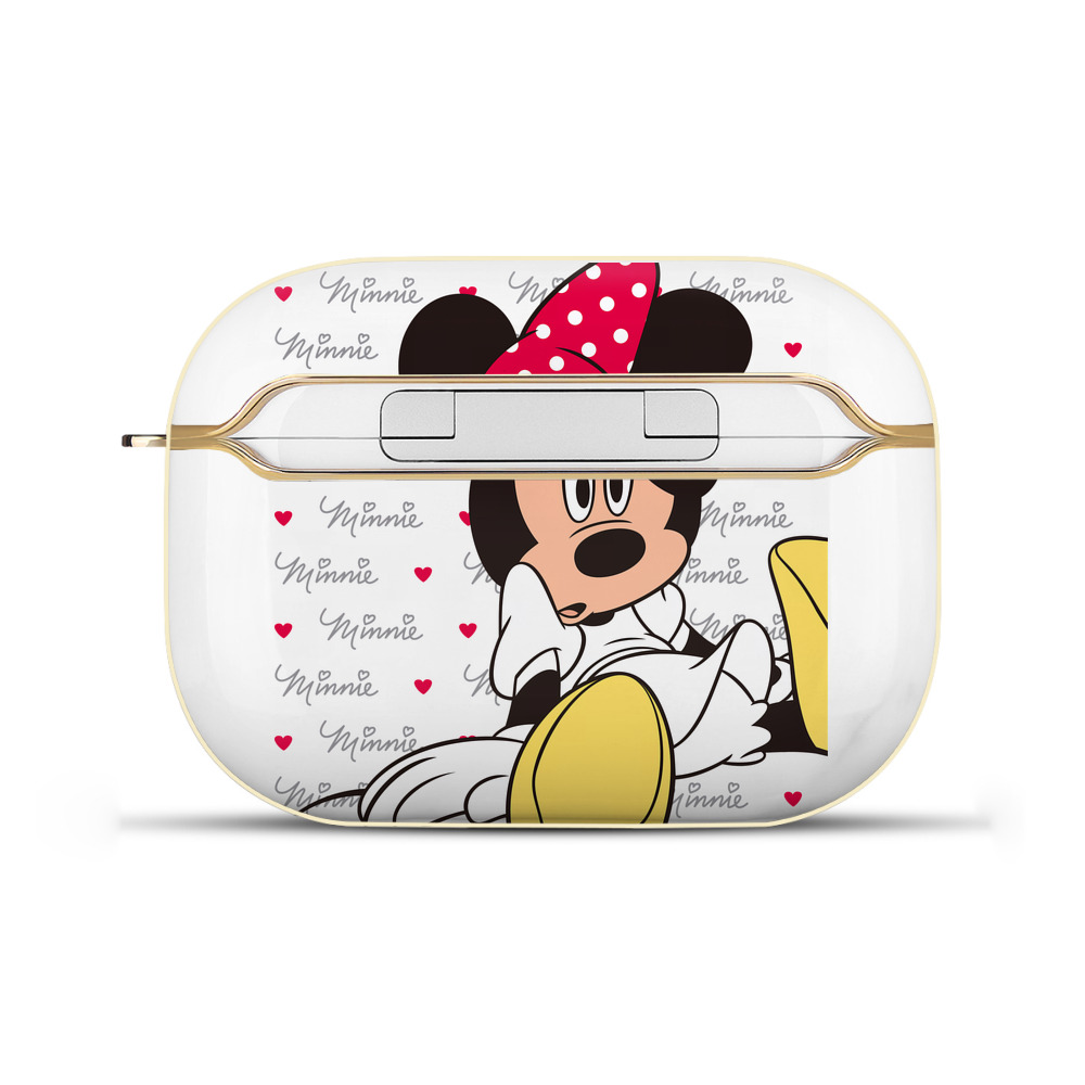 （画像用） ミッキーマウス Mickey Mouse 【AirPods Pro用】ハードシェル保護ケース｜耐衝撃・防指紋・カラビナ付き商品仕様