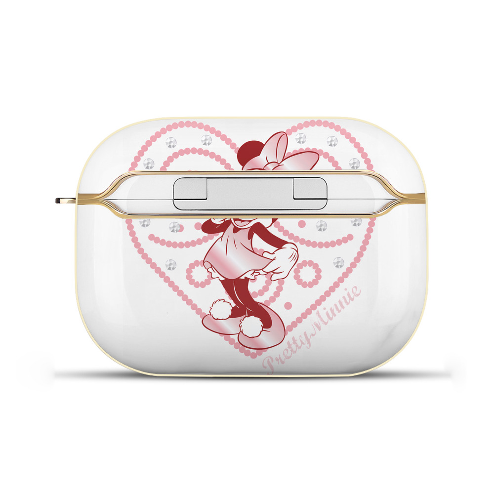 （画像用） ミッキーマウス Mickey Mouse 【AirPods Pro用】ハードシェル保護ケース｜耐衝撃・防指紋・カラビナ付き商品仕様