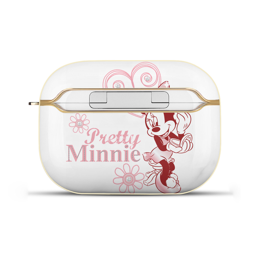 （画像用） ミッキーマウス Mickey Mouse 【AirPods Pro用】ハードシェル保護ケース｜耐衝撃・防指紋・カラビナ付き商品仕様