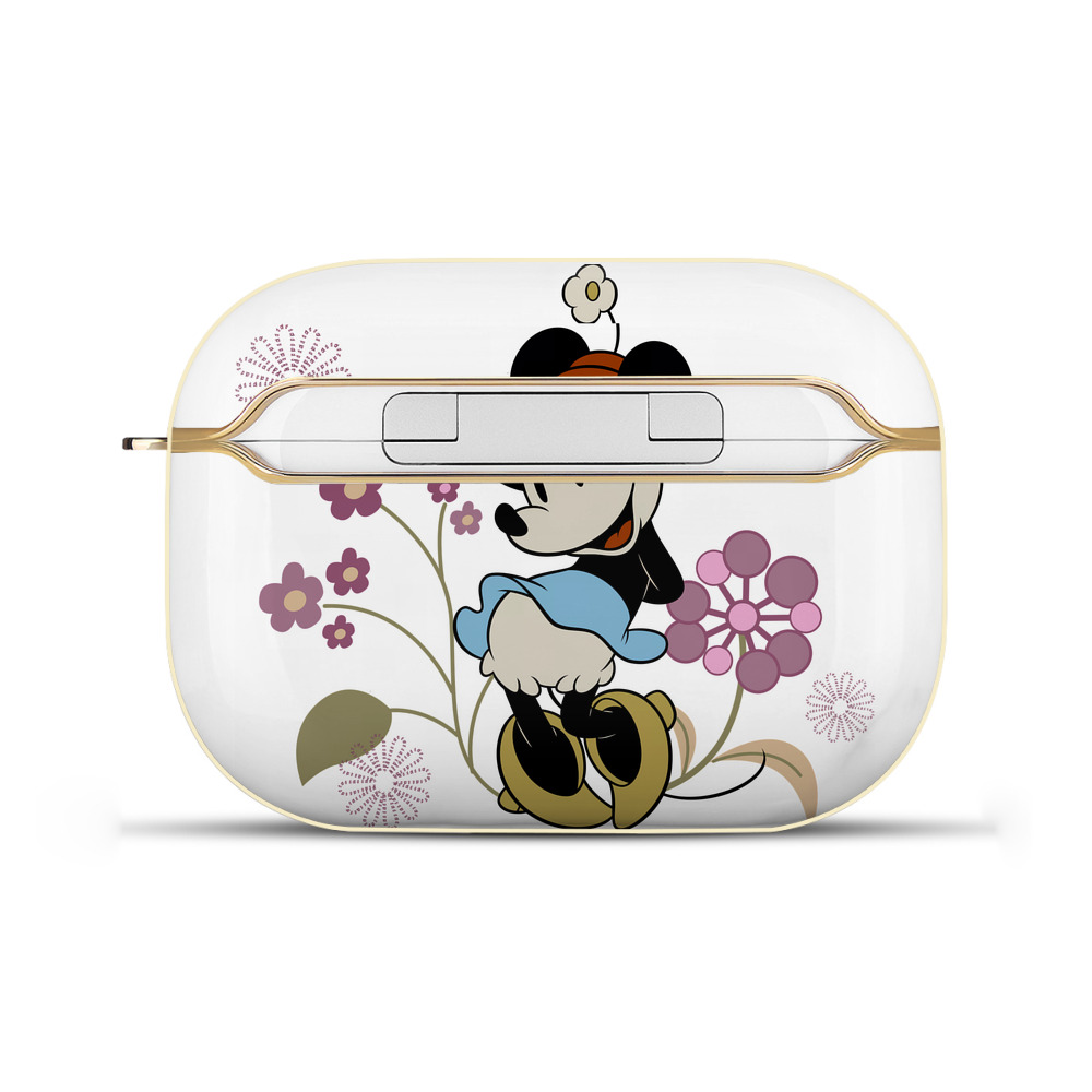 （画像用） ミッキーマウス Mickey Mouse 【AirPods Pro用】ハードシェル保護ケース｜耐衝撃・防指紋・カラビナ付き商品仕様