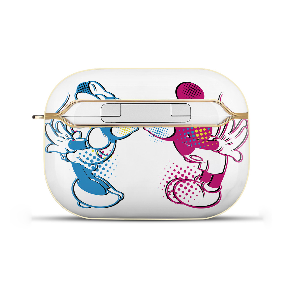 （画像用） ミッキーマウス Mickey Mouse 【AirPods Pro用】ハードシェル保護ケース｜耐衝撃・防指紋・カラビナ付き商品仕様