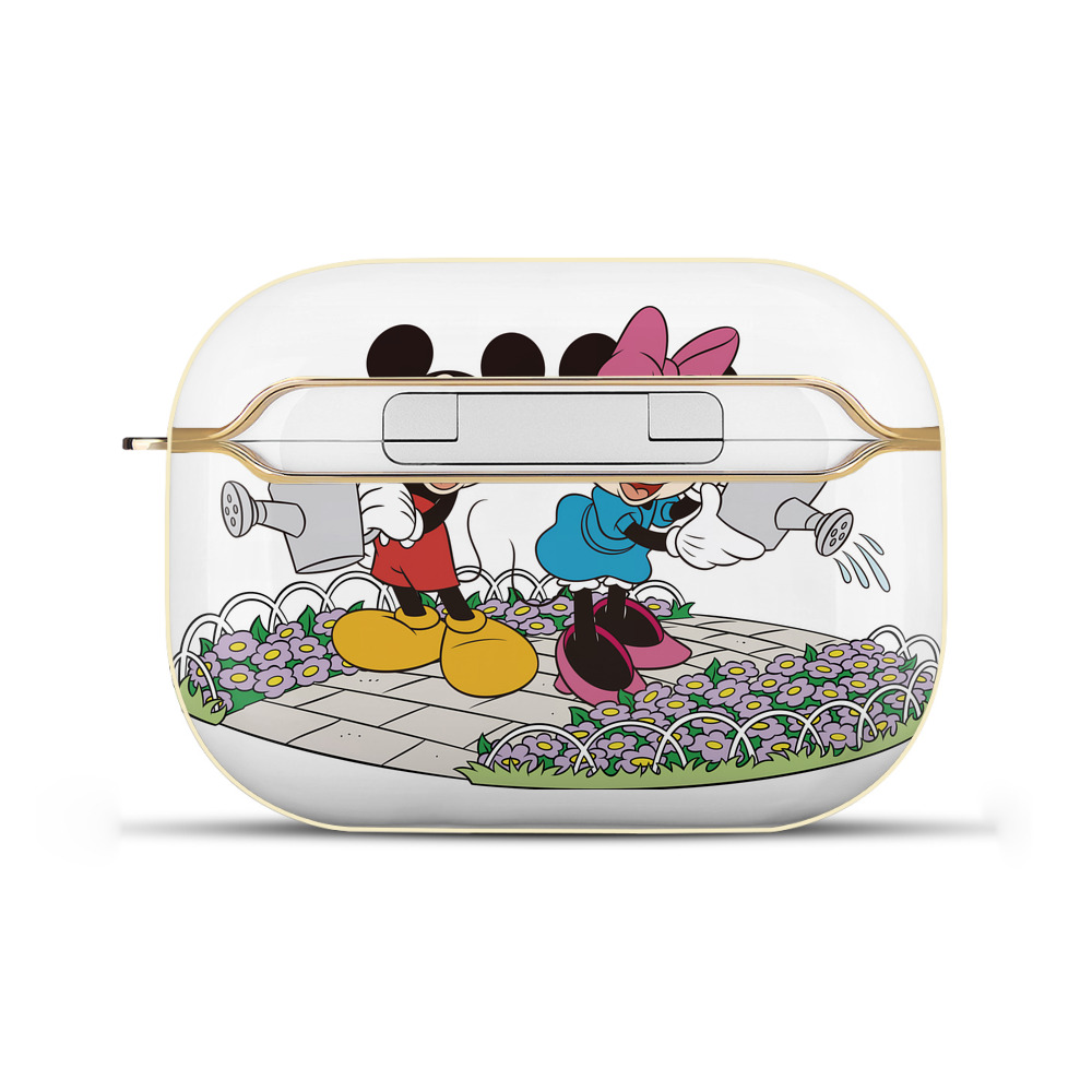 （画像用） ミッキーマウス Mickey Mouse 【AirPods Pro用】ハードシェル保護ケース｜耐衝撃・防指紋・カラビナ付き商品仕様