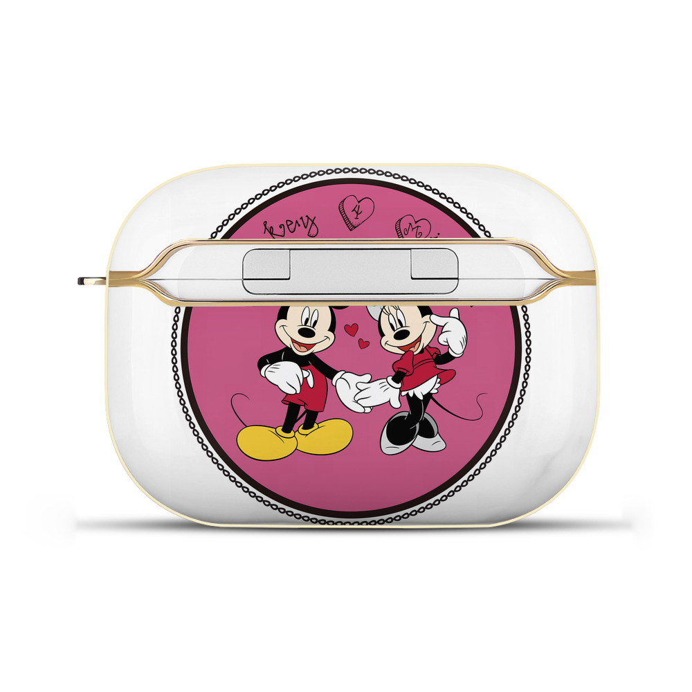 （画像用） ミッキーマウス Mickey Mouse 【AirPods Pro用】ハードシェル保護ケース｜耐衝撃・防指紋・カラビナ付き商品仕様