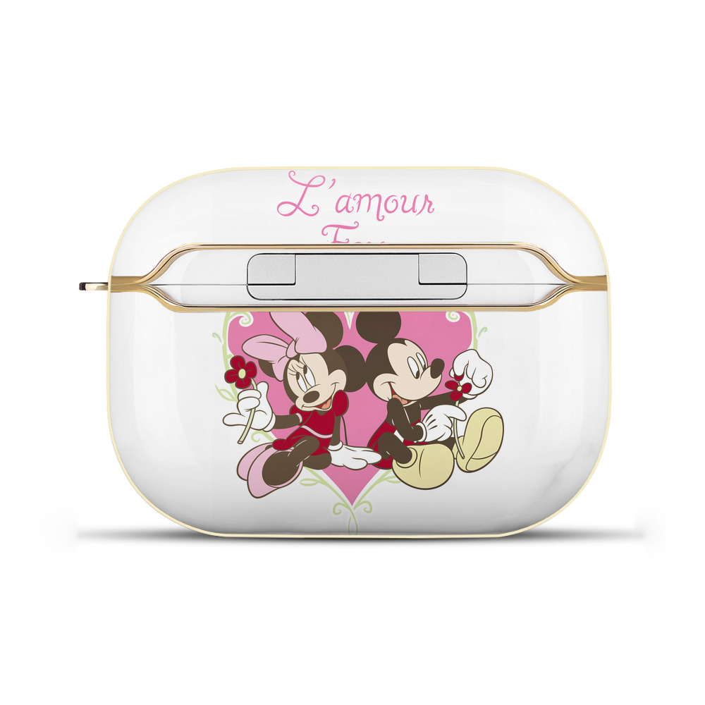 （画像用） ミッキーマウス Mickey Mouse 【AirPods Pro用】ハードシェル保護ケース｜耐衝撃・防指紋・カラビナ付き商品仕様